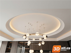 Ceiling Decoration Skp Files